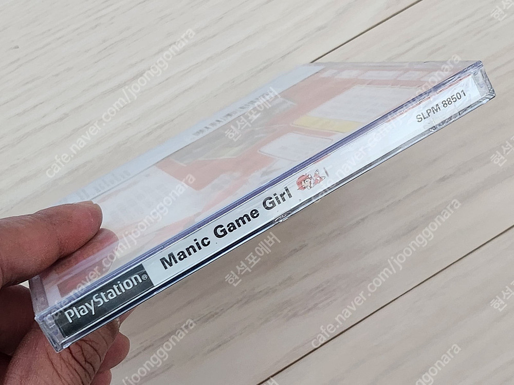 국내 정발 플레이스테이션1 PS1 매닉게임걸 밀봉 신품 CD 게임--3