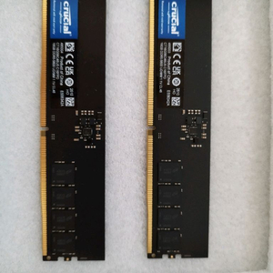 마이크론 크루셜 ddr5 5600 32gb(16+16) 메모리 램 세트