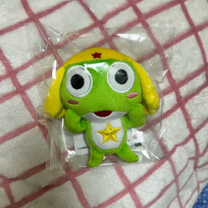 케로로 무뉴구루미 호페규 부끄 발그레 마스코트 인형 키링 미개봉 이미지