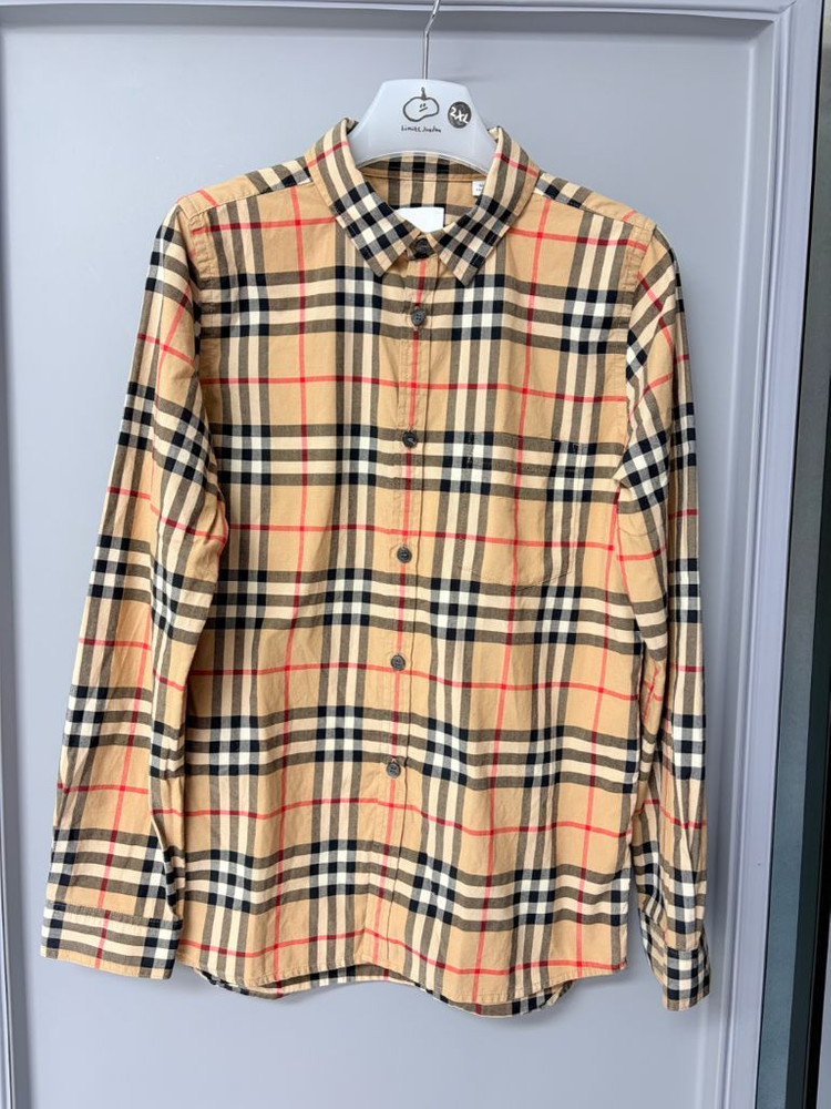 버버리 키즈 셔츠 10Y 140--0