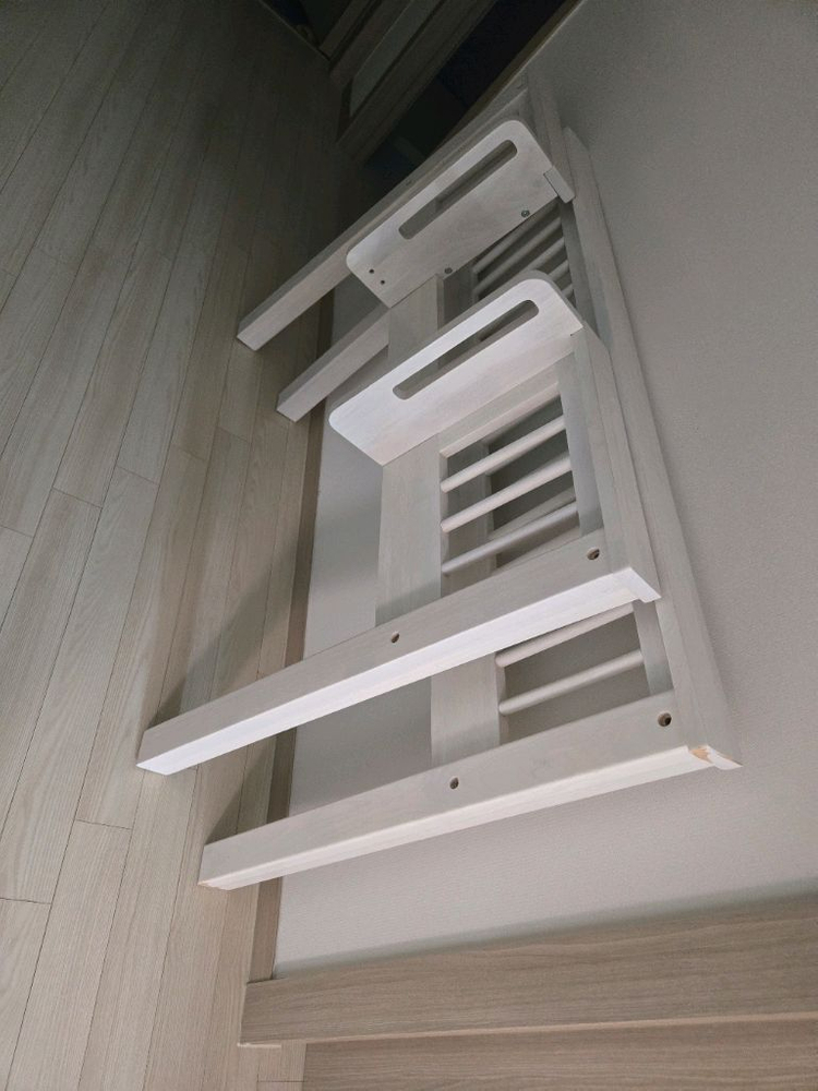 홈앤힐 원목 2층 침대 이미지