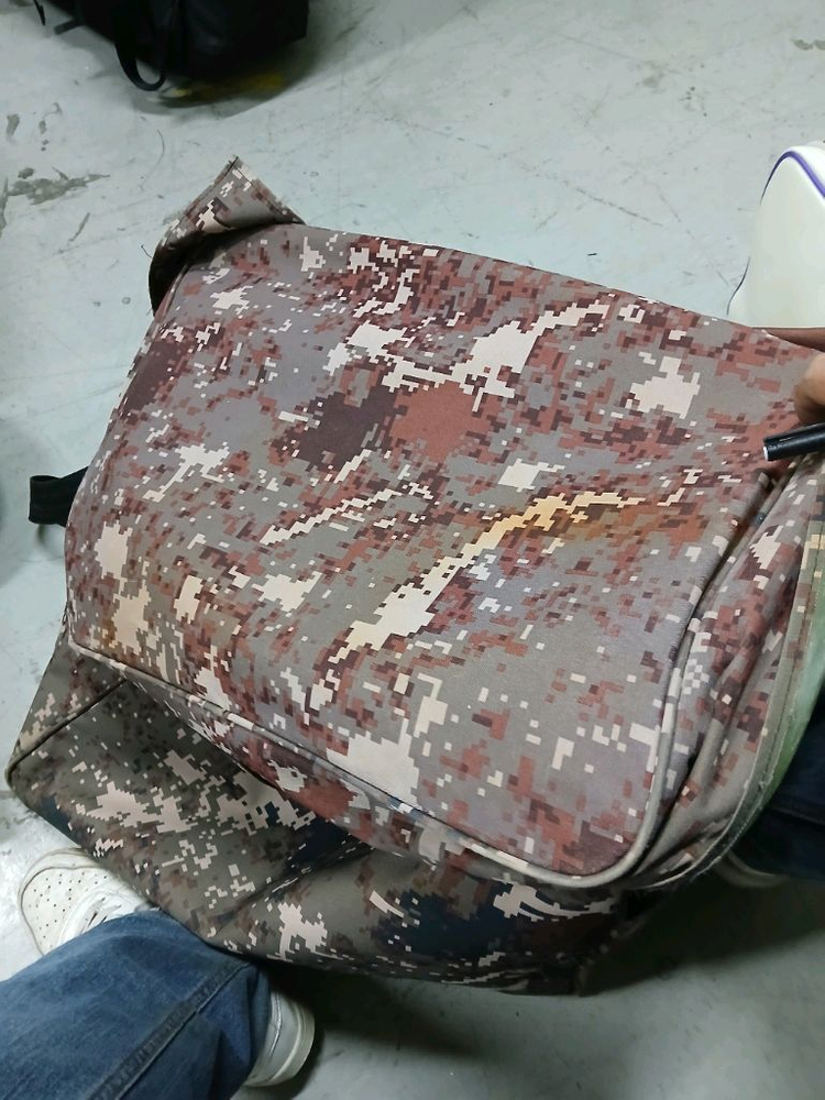 가마가츠 헤라백 50리터와 방수커버 이미지