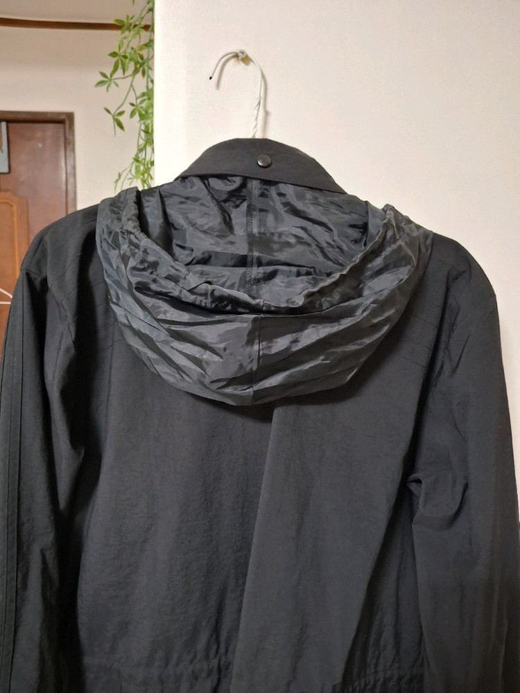 100,L,아디다스 블랙 사파리 자켓,사파리,아우터,잠바,바바리,바람막이,남녀공용 이미지