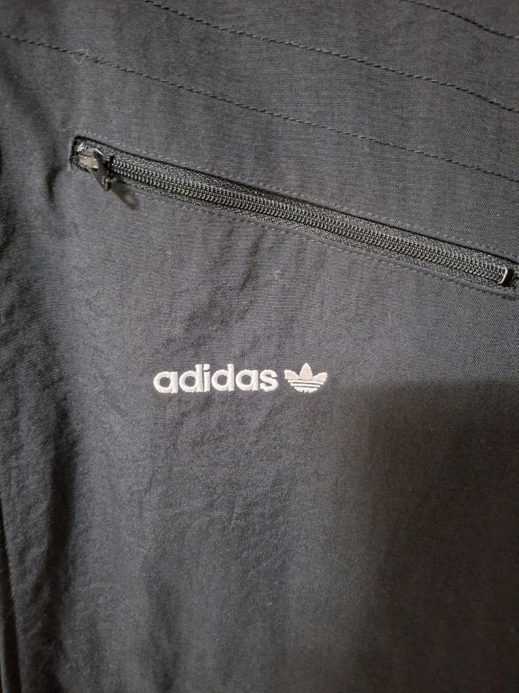 100,L,아디다스 블랙 사파리 자켓,사파리,아우터,잠바,바바리,바람막이,남녀공용 이미지