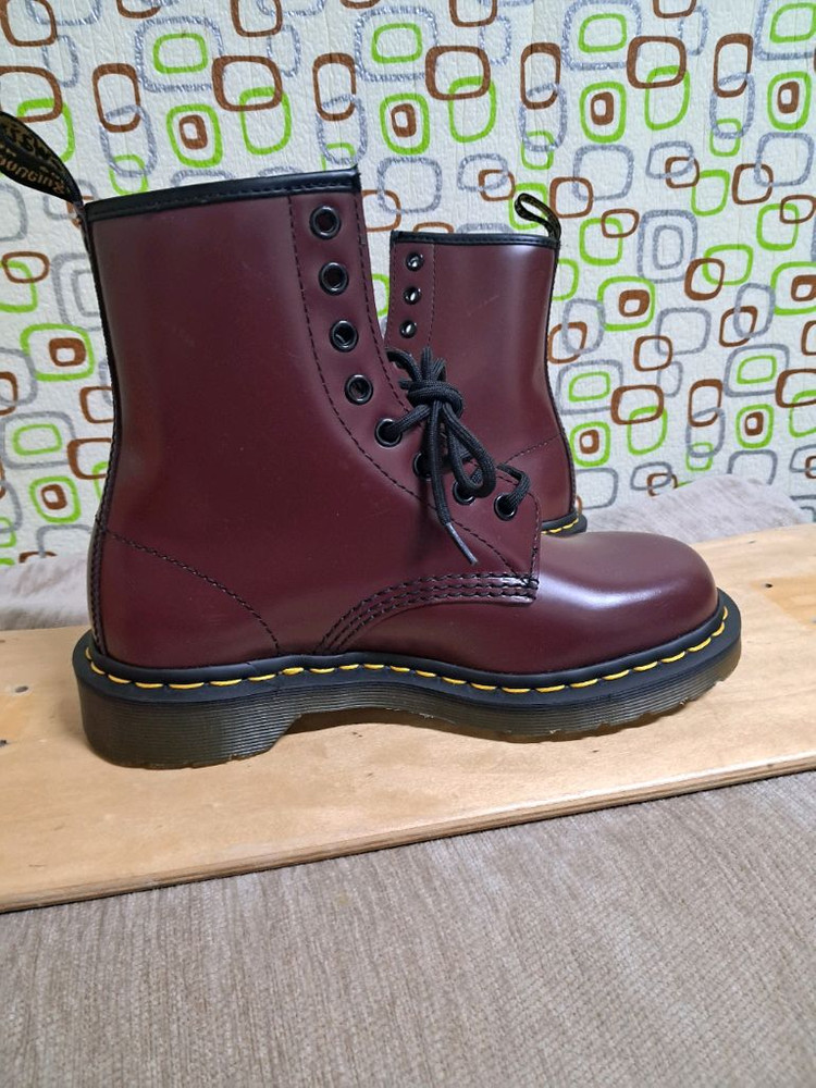 닥터마틴1460모델 8홀 체리레드 230 이미지