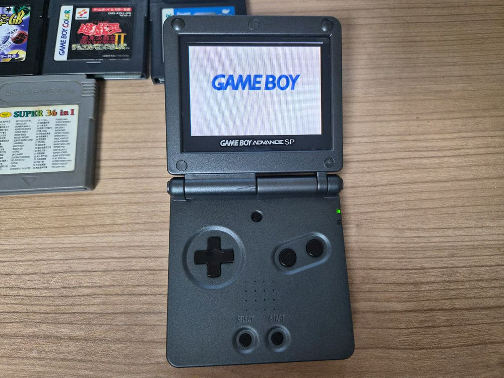gba sp ags-101 및 팩 일괄 이미지