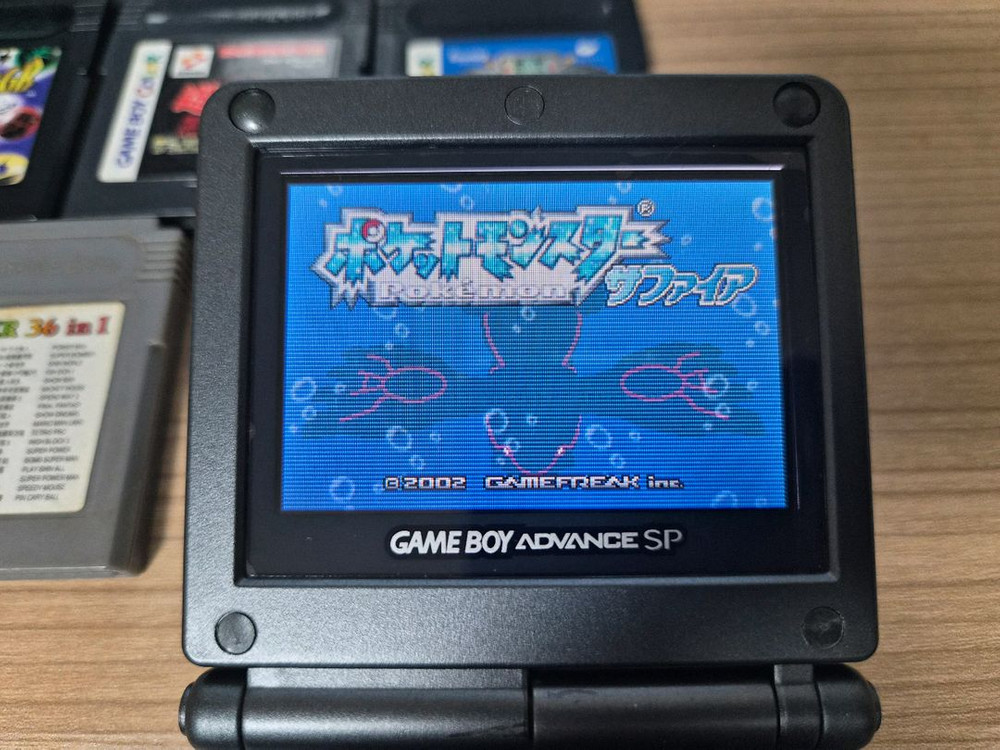 gba sp ags-101 및 팩 일괄 이미지