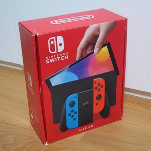 [신품급] 닌텐도스위치 OLED 네온 블루/레드 (풀박)