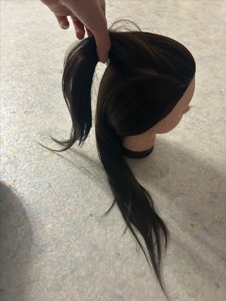 미용실 연습용 통가발 (인모xxx)--2