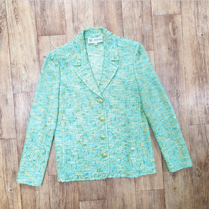 센존(ST.JOHN) 트위드 니트자켓 55-66