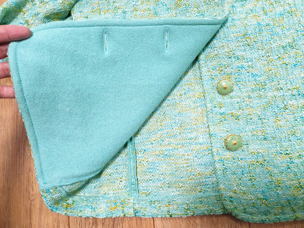 센존(ST.JOHN) 트위드 니트자켓 55-66--5