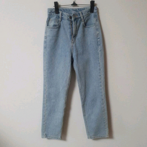 데일리쥬 에드 데님 일자 팬츠 연청 S 자체제작 / 고고싱 니썸 베이델리 가내스라 슬로우앤드 98도씨 블림핏 블랙업 이미지