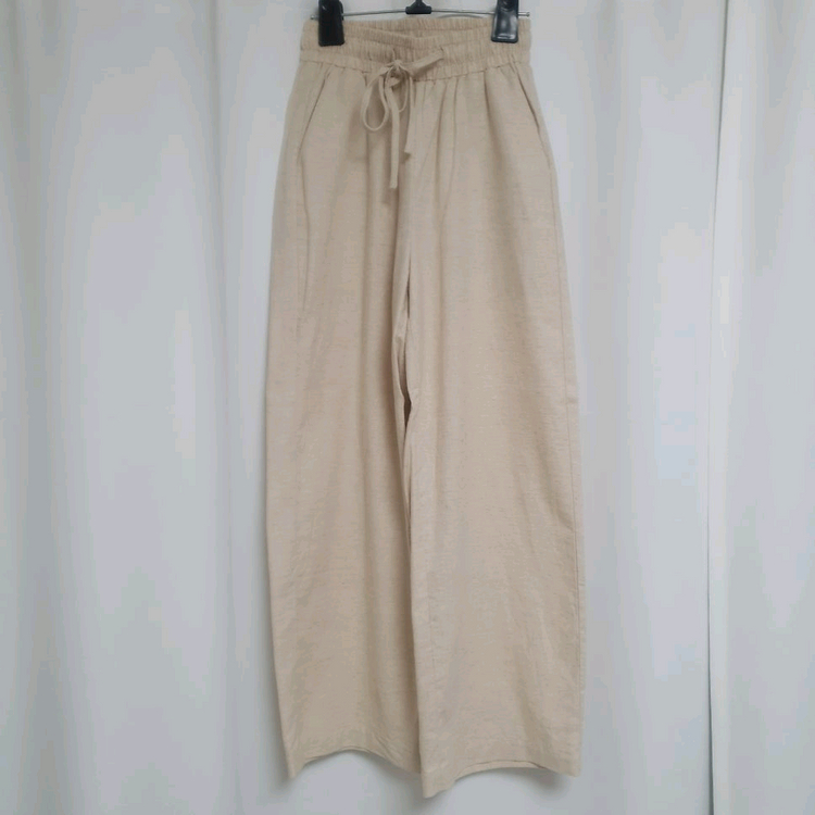 고고싱 린넨 코튼 와이드 밴딩 팬츠 155 xs / 베이델리 가내스라 슬로우앤드 98도씨 데일리쥬 프렌치오브 위드윤 이미지