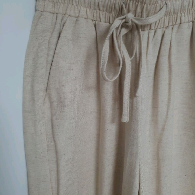 고고싱 린넨 코튼 와이드 밴딩 팬츠 155 xs / 베이델리 가내스라 슬로우앤드 98도씨 데일리쥬 프렌치오브 위드윤 이미지