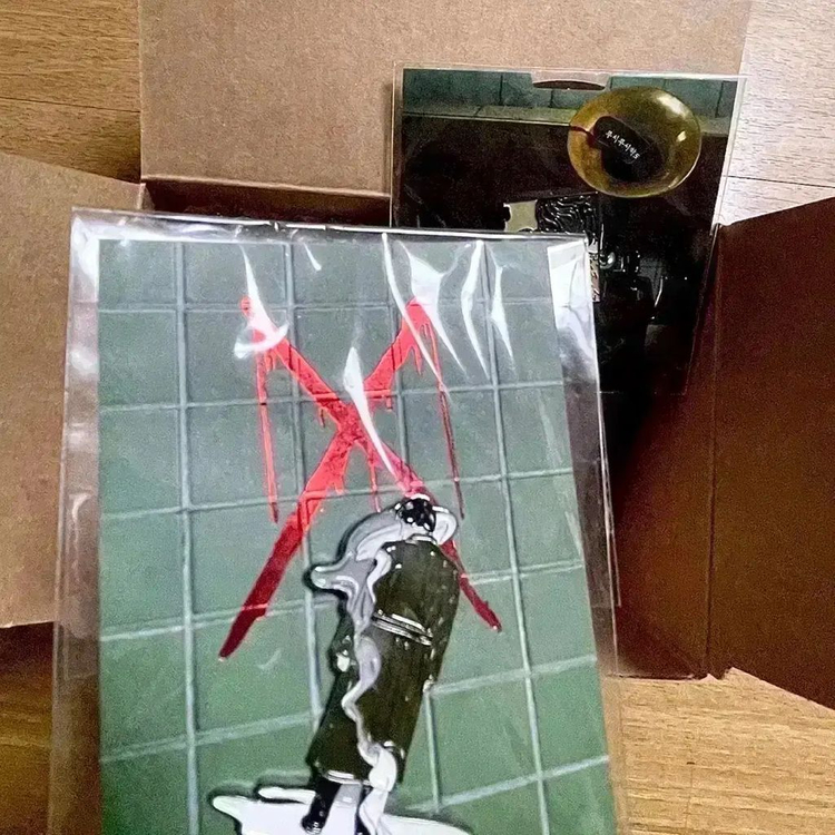 큐어 아티스트 뱃지 A3 포스터 렌티큘러 엽서 구로사와기요시 영화 굿즈 이미지