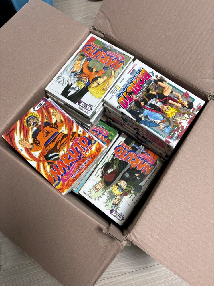 나루토 전권 팝니다.--3