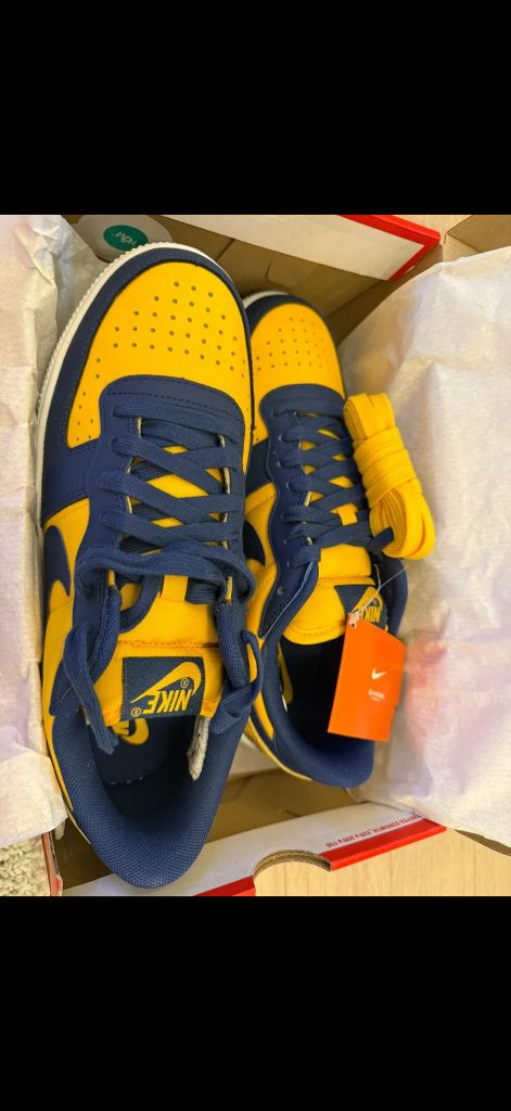 나이키 터미네이터 로우 유니버시티 골드 앤 네이비 /새상품 /270--2