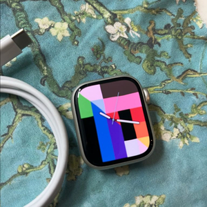 애플워치7나이키 41mm 스타라이트 SS급