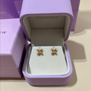 골든듀 펄시피아 쁘띠 귀걸이 로즈골드