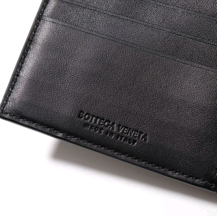 보테가 베네타 반지갑 블랙 605721VCPQ48803 / 743211VCPQ48803 이미지