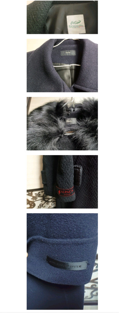 5벌 백화점 코트류 점퍼 가방외 저렴하게 처분해요(크로크다일 시스템 로엠외--3