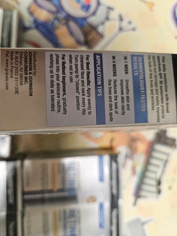 뉴트로지나 레티놀 모이스처라이저 링클케어 프랑스산 새제품 이미지