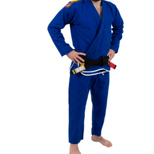 새상품) 스크램블 애슬라이트 6.0 블루 주짓수 도복