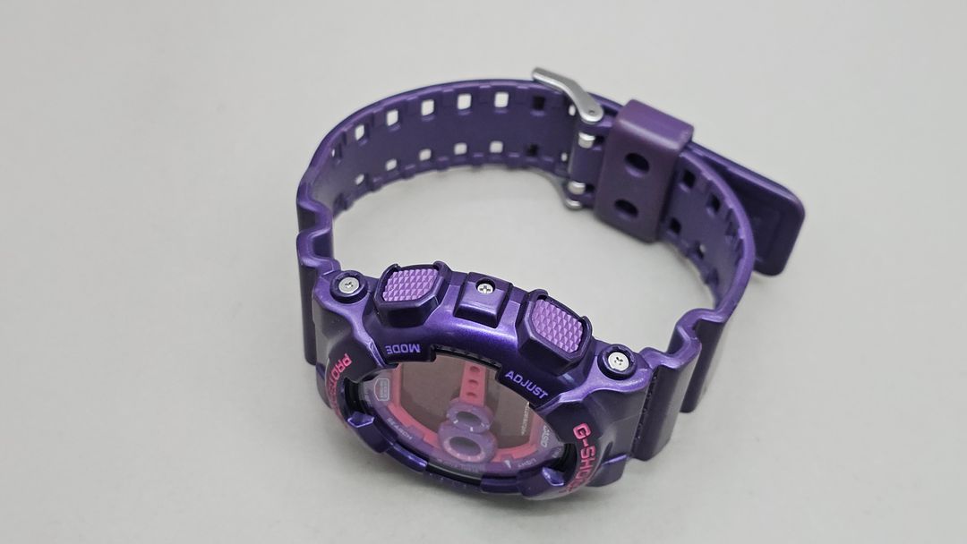 카시오 지샥 GD-100SC 퍼플--4
