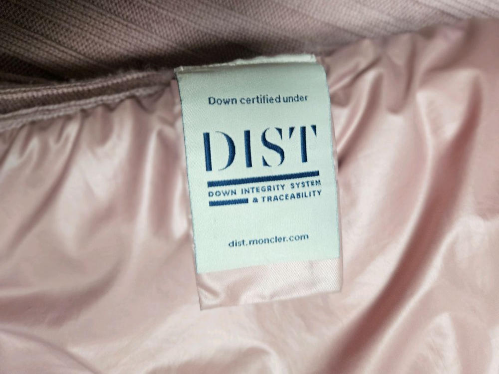 몽클레어 9B00024 M1131 51A (로고 패치 패딩 울 가디건) 핑크 이미지