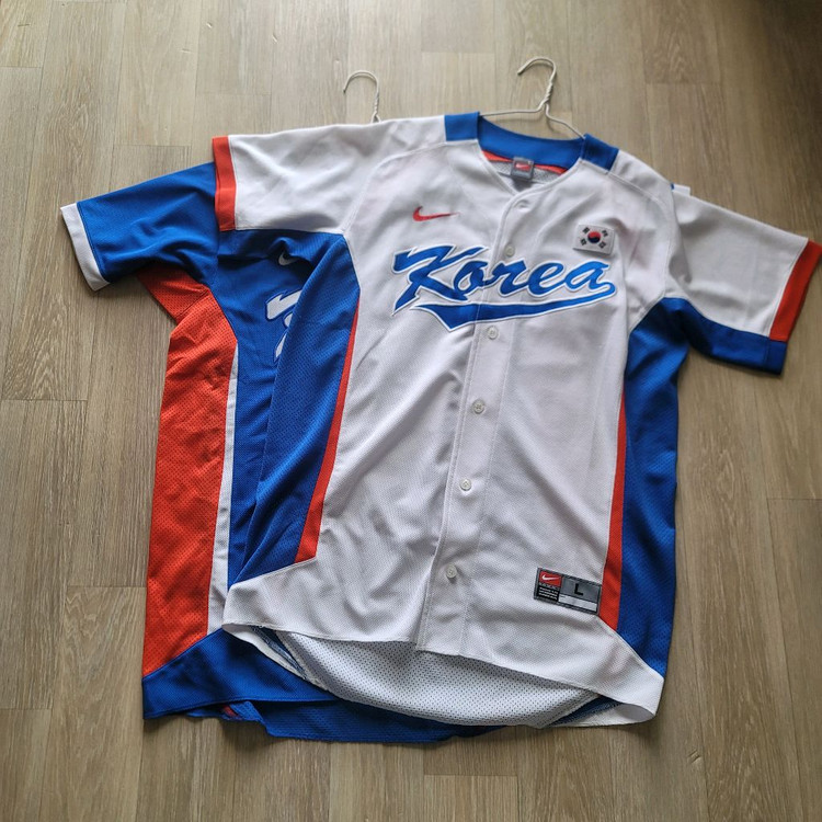 *노마킹 일괄* 나이키 WBC 광저우 아시안게임 한국 야구 국대 국가대표 유니폼--1