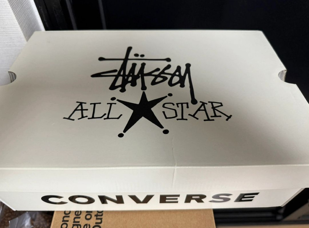 컨버스x스투시 콜라보 한정판 미개봉 새상품 280 이미지