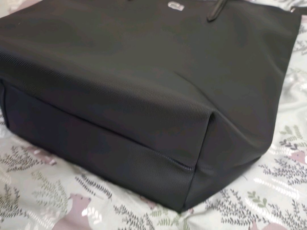 라코스테 숄더백 블랙--3