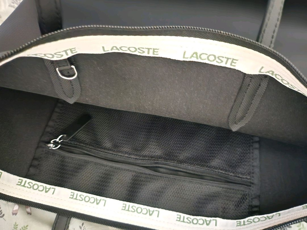 라코스테 숄더백 블랙--6