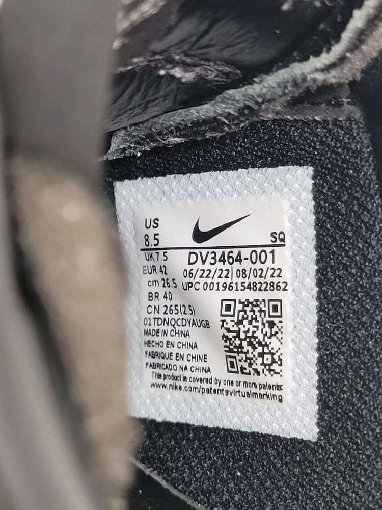 나이키 x 앰부쉬 에어포스 1 로우 SP 블랙 스니커즈 / 남 265--9