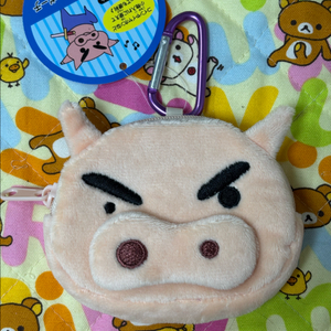 짱구는못말려 부리부리 카라비너 파우치 [일본정품 새상품]