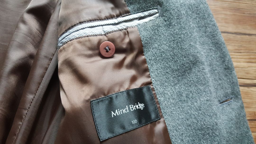 남성 100 코트 반코트 쟈켓 롱쟈켓 마인드브릿지 정장 이미지