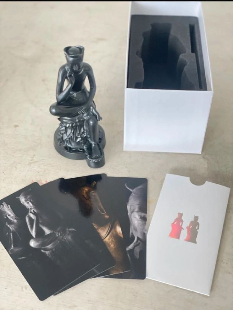 국립중앙박물관 반가사유상 미니어처 ver3(83호) 블랙 새상품 이미지