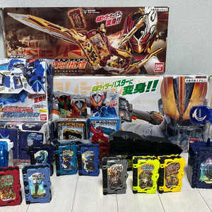 dx가면라이더 세이버 완구류(소드라이버,노로시,나가레,격토)