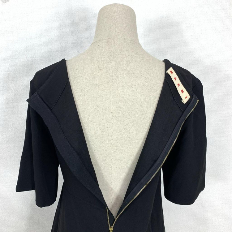 MARNI 마르니 비대칭 블라우스--4