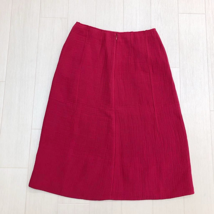 MARNI 마르니 레드 스커트--2