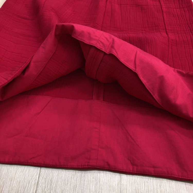 MARNI 마르니 레드 스커트--4