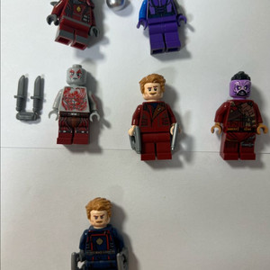 레고 정품 레고 가디언즈 오브 갤럭시 (5002145 로켓라쿤, 76021 드렉스 외) 미피 일괄 7에 판매합니다~ 이미지