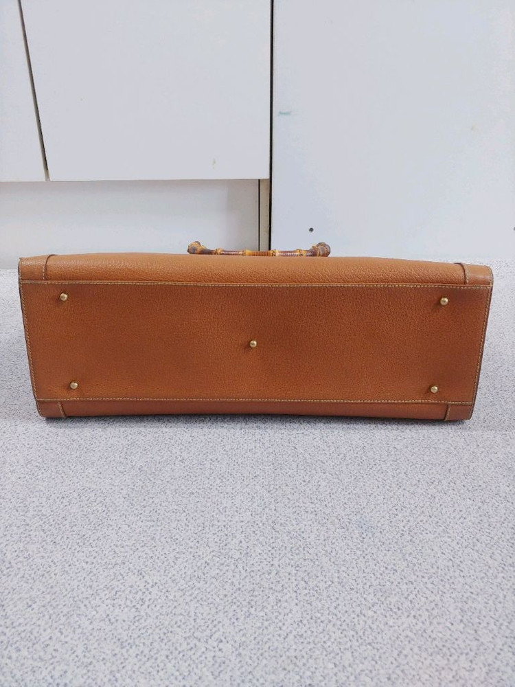 정품 클래식 구찌 다이애나 뱀부 빅백 빈티지 토트백 이미지