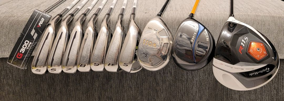 + 테일러메이드 + 남성용 골프채 풀세트 이미지