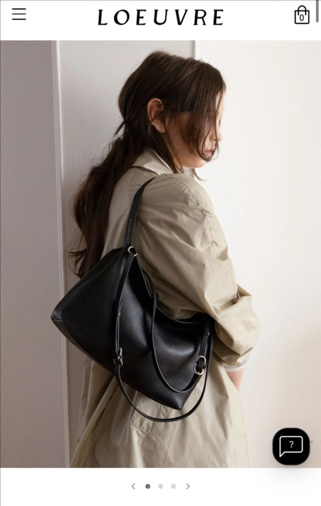 (새제품) 루에브르 바인 숄더백--2