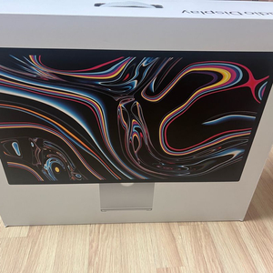 애플 스튜디오 디스플레이 27인치 나노텍스처(기울기 조절 스탠드형) 풀박스 이미지