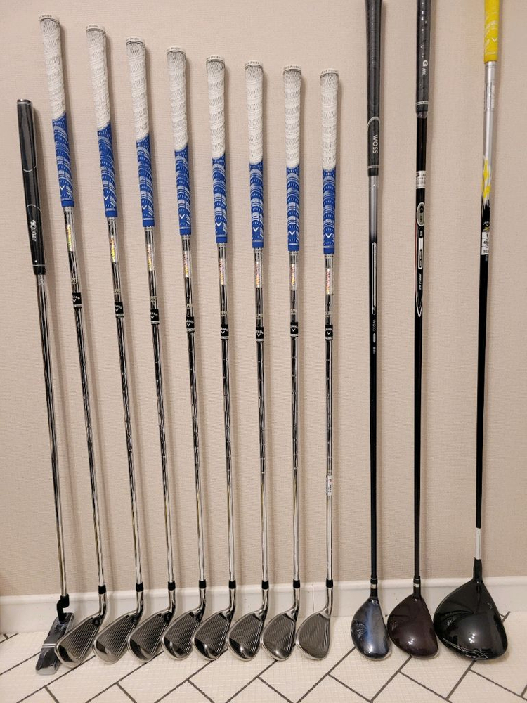+ 캘러웨이 + 남성용 골프채 풀세트--4