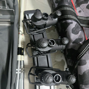 우경 3단 낚시받침틀 땅꽂이셋 이미지