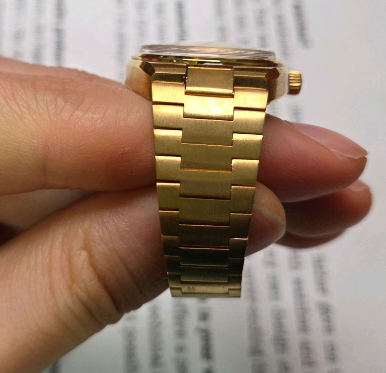 레어] 빈티지 오메가 씨마스터 고구마 올금장 샴골판 여성용 뻐뻐시 브슬 ver. 이미지