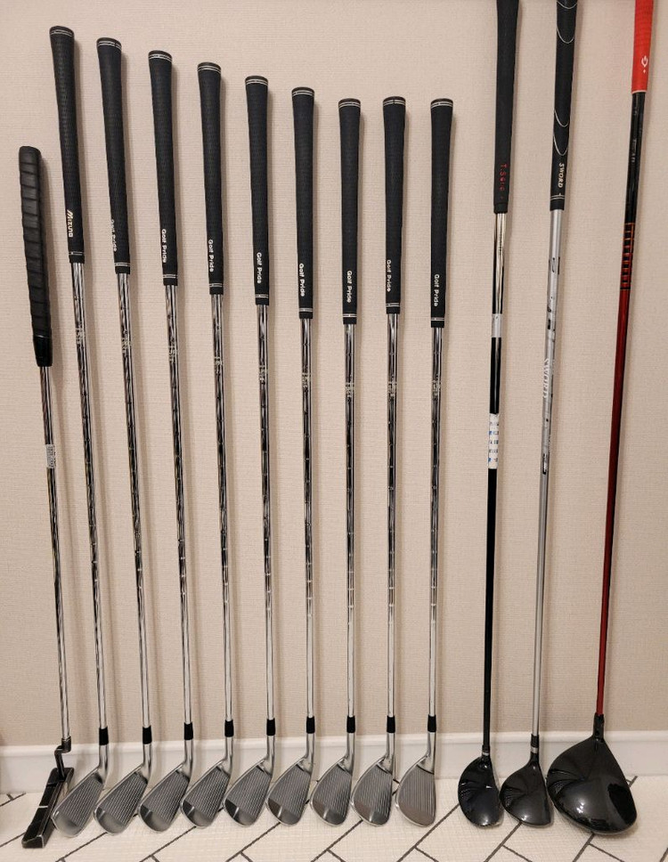 + 미즈노 + 남성용 골프채 풀세트 이미지